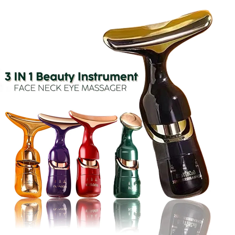 New 3 In 1 Face EMS Slimmer And Massager