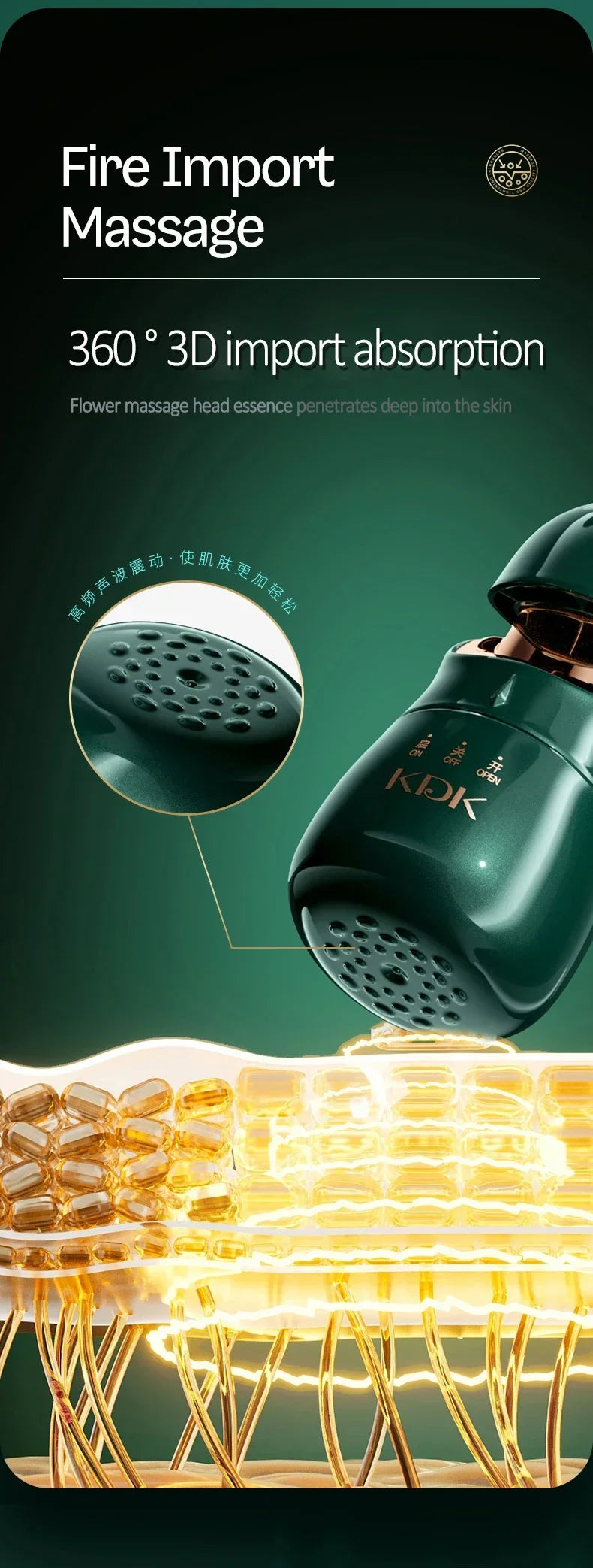 New 3 In 1 Face EMS Slimmer And Massager
